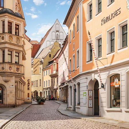 Schoene Altstadt Ferienwohnung Gruppen Familien Parkplatz Meißen Esterno foto